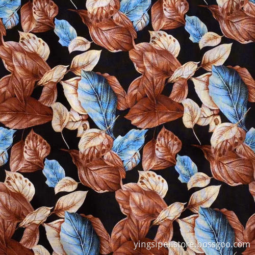 Women Clothing Cloth Fabric Plain Woven RAYON Textile Material Printed Fabric